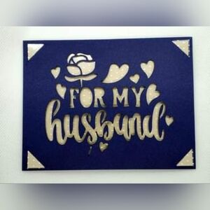 For My Husband Card